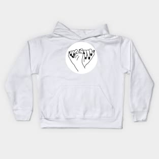 Pinky promise Kids Hoodie